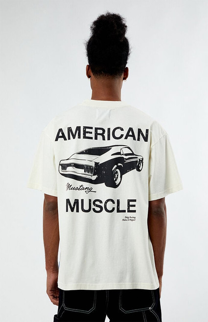 FORD Men's American Muscle Oversized T-Shirt - 0097603260259