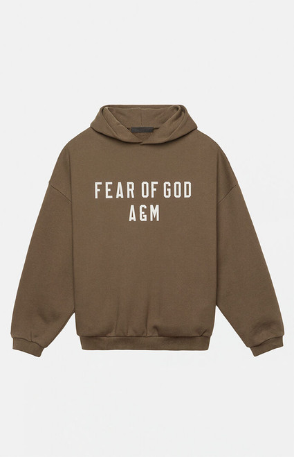 Fear of God ESSENTIALS Men's Military Heavy Fleece Hoodie - 0192468680008076