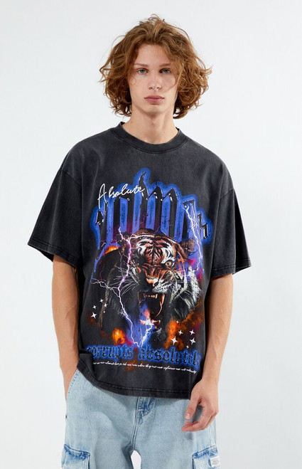 Pacsun Men's Absolute Power Oversized T-Shirt - 0120522800642