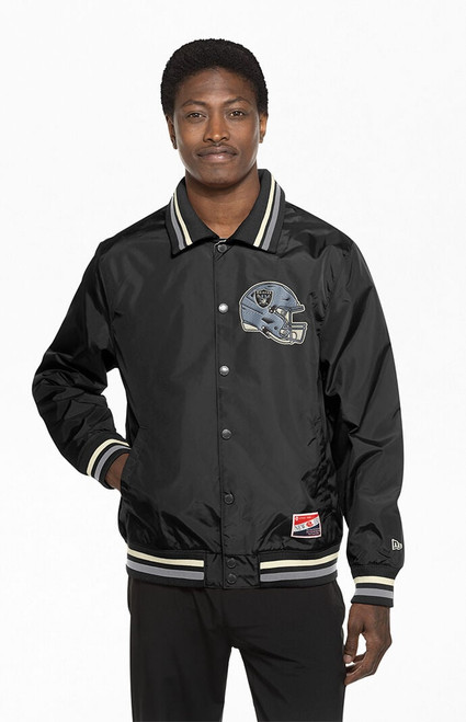 New Era Men's Las Vegas Raiders Football Varsity Jacket - 0201514970010