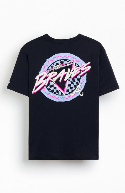 New Era Men's Atlanta Braves Retro T-Shirt - 0097514970185