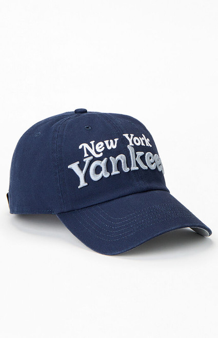 47 Brand Women's Navy NY Yankees Dad Hat - 0643600540058