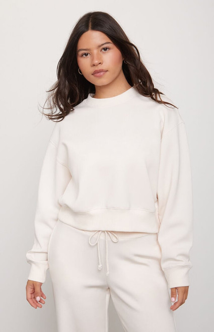 PAC 1980 Women's Active Sweat It Out Crew Neck Sweatshirt - 0773484260008