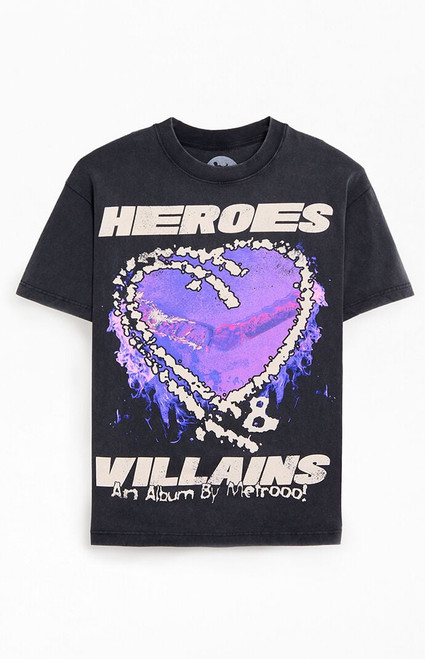 Men's Metro Boomin Heroes & Villains T-Shirt - 0097511160049