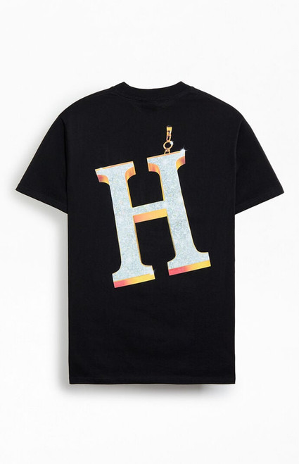 HUF Men's Big H T-Shirt - 0097503380220
