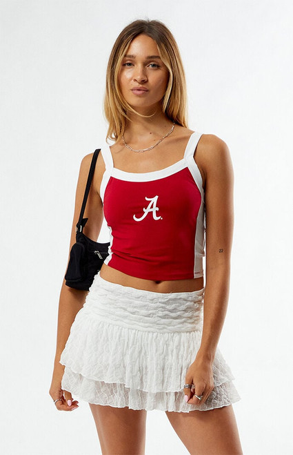 WILD COLLECTIVE Women's x Pacsun University of Alabama Contrast Tank Top - 0702610230021