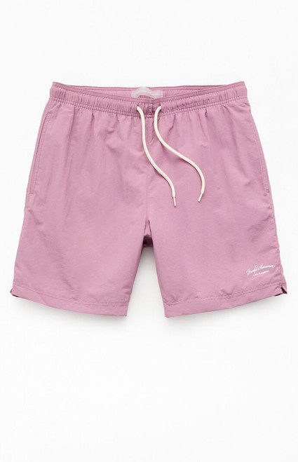 Pacsun Men's Purple Collegiate 6.5" Swim Trunks - 0150609530045