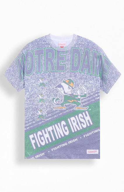 Mitchell & Ness Men's Notre Dame Fighting Irish Playmaker T-Shirt - 0097514810424