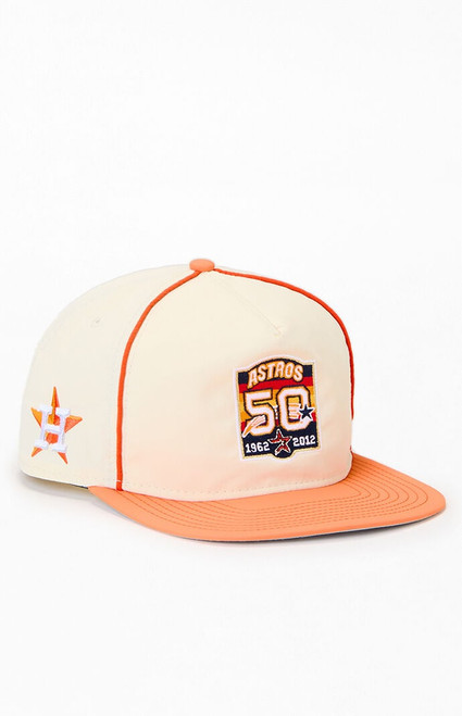 New Era Men's Houston Astros Nylon 50th Anniversary Snapback Hat - 0641514970369
