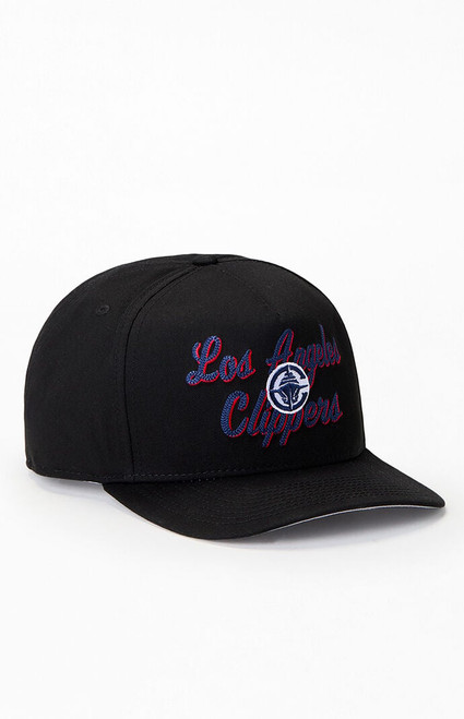 New Era Men's LA Clippers 9FIFTY Chainstitch Snapback Hat - 0641514970394