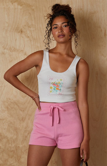 Pacsun Women's Solid Color Sweat Shorts - 0821461580030