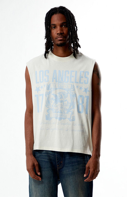 Pacsun Men's 1781 Cutoff Muscle T-Shirt - 0124468680047