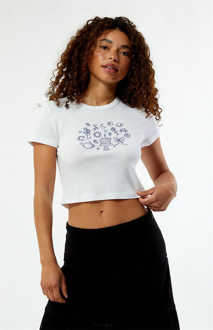 PS / LA Women's Just A Girl Baby T-Shirt - 0702512320120