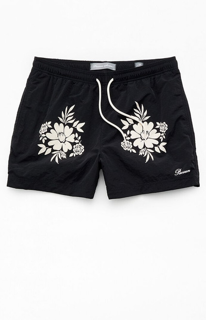 Pacsun Men's Dilated Applique 4.5" Swim Trunks - 0150603490244
