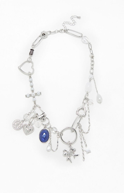 LA Hearts Women's Gemma Charm Necklace - 0656610990013