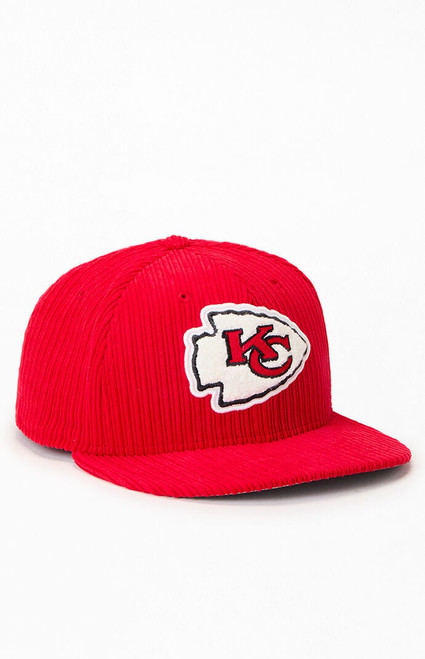 New Era Men's Kansas City Chiefs Chenille Pop 59FIFTY Fitted Hat - 0641514970030