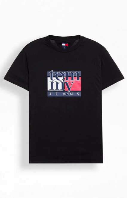 Tommy Jeans Men's Flag Logo T-Shirt - 0097514360002