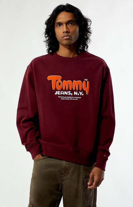 Tommy Jeans Men's Boucle Font Play Sweatshirt - 0190514360004