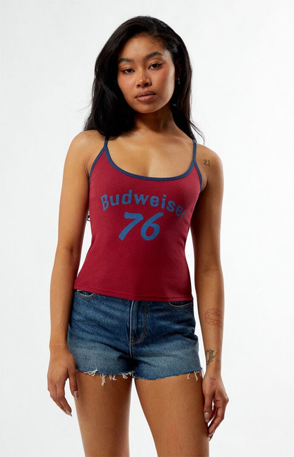 Budweiser Women's By Pacsun 76 Tank Top - 0702468680019