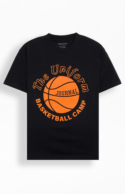 Uniform Journal Men's Basketball Camp T-Shirt - 0097603260601