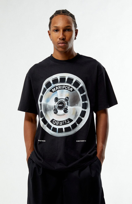 Pacsun Men's Pac Artist Network x Randy Perez Rim T-Shirt - 0097603260613