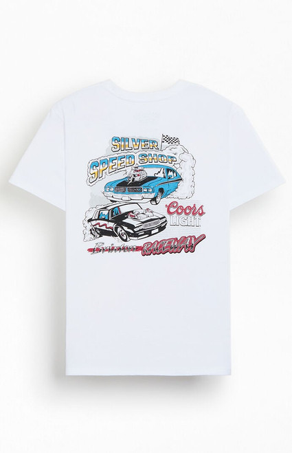 Brixton Men's Coors Light Raceway T-Shirt - 0097440200004