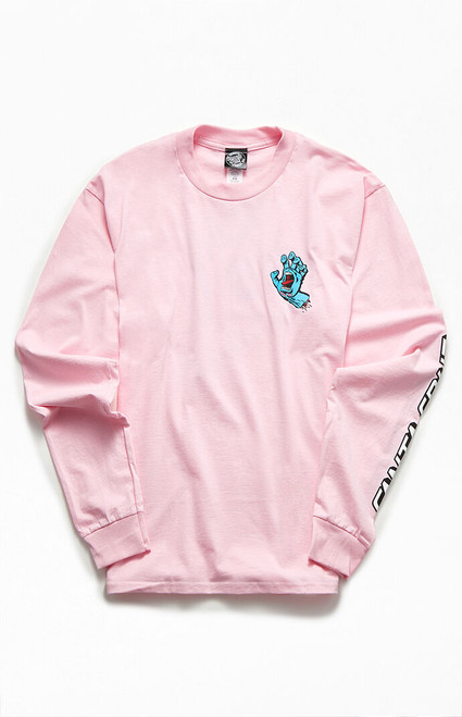 Santa Cruz Men's Screaming Hand Long Sleeve T-Shirt - 0103020500011