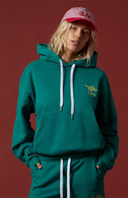 WISH ME LUCK Women's Billiards League Oversized Hoodie - 0751611010002