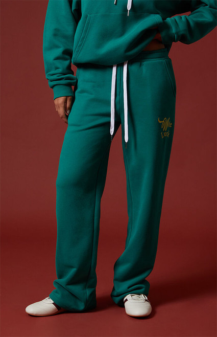 WISH ME LUCK Women's Billiards League Baggy Sweatpants - 0850611010002
