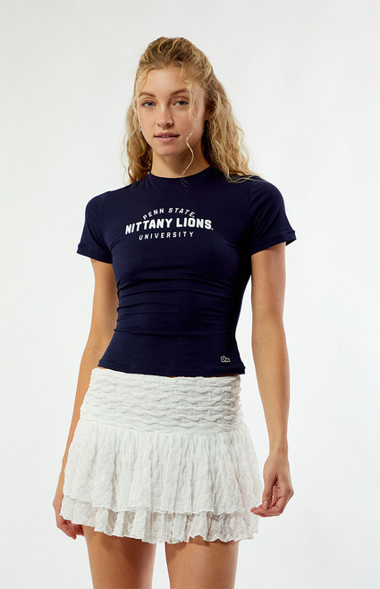 HYPE & VICE Women's Penn State Nittany Lions Cotton Jersey T-Shirt - 0702610870055