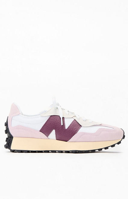 New Balance Women's Pink & Purple 327 Sneakers - 0542221770084