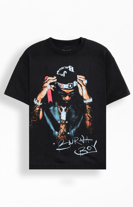 Men's Burna Boy T-Shirt - 0097603260654