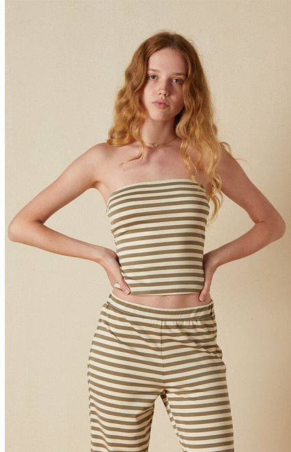 Your Favorite Women's Lila Striped Tube Top - 0723604850010