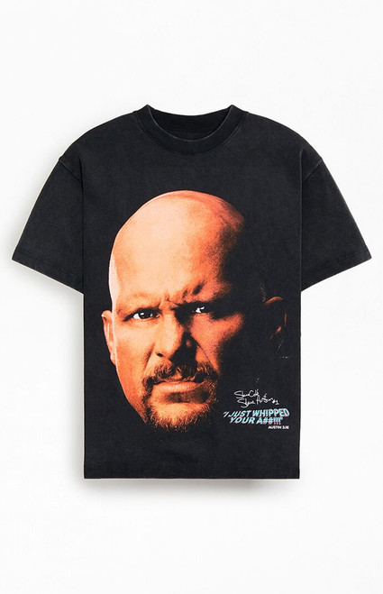 Men's WWE Stone Cold Time To Raise Some Hell T-Shirt - 0097603260662