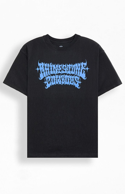 UNDER A BURNING SUN Men's Rhinestone Cowboys Metal T-Shirt - 0097600790002