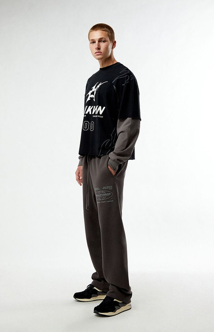 Pacsun Men's Soul Studios Fleece Baggy Sweatpants - 0133519270025