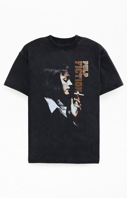 Men's Pulp Fiction Mia Smokes T-Shirt - 0097603260719