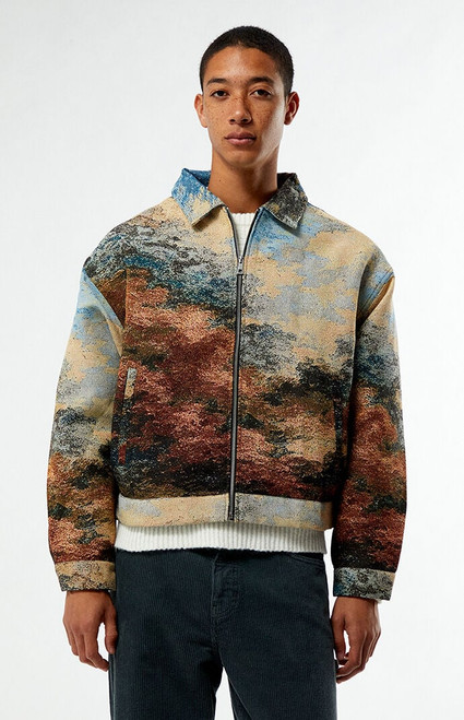 Pacsun Men's Voice Divine Jacquard Gas Jacket - 0201519270074