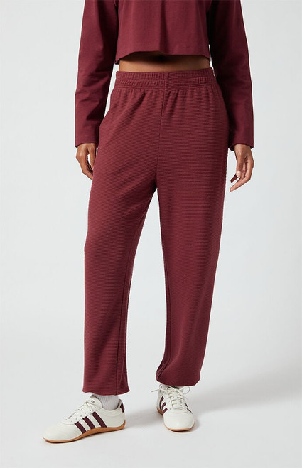 PAC 1980 Women's Active Seasider Aspen Waffle Knit Sweatpants - 0772468680001