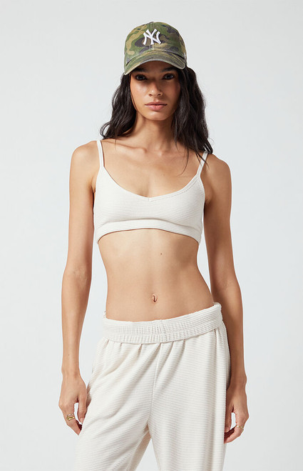 PAC 1980 Women's Active Seaisle Aspen Waffle Bralette - 0771468680004