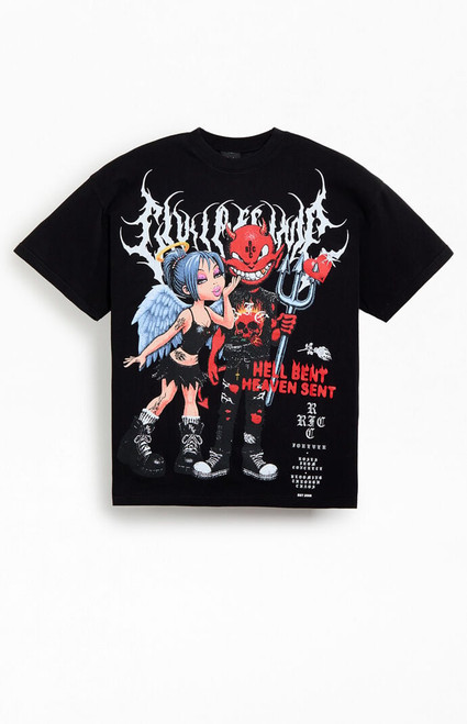 Civil Men's Angel X Devil XO T-Shirt - 0097460120205