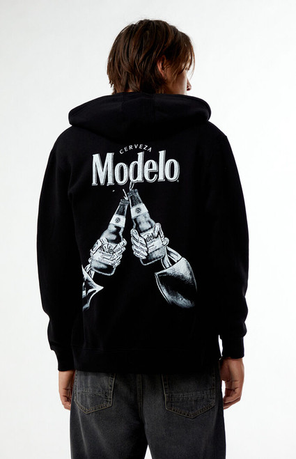 Modelo Men's Salud Full Zip Dia De Los Muertos Hoodie - 0190603260140