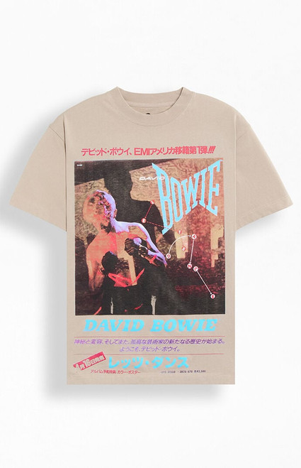 Men's David Bowie Japan T-Shirt - 0097525820035