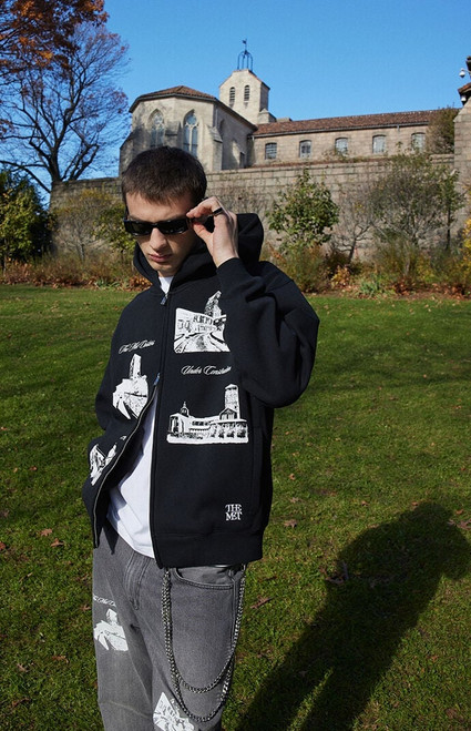 The Met Men's x Pacsun Underhill Full Zip Hoodie - 0190603260151