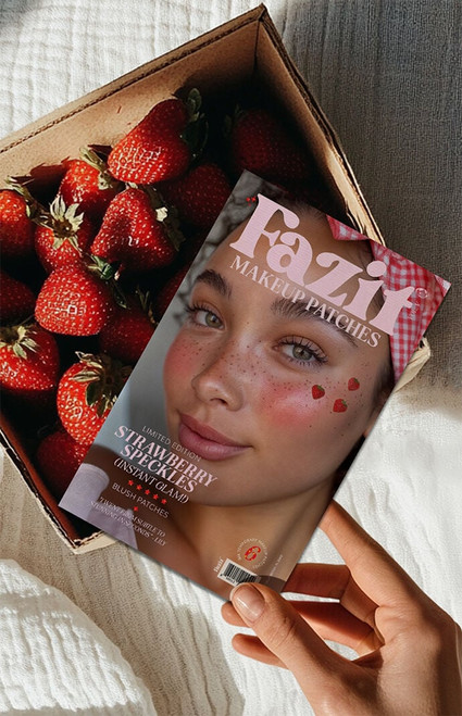 FAZIT BEAUTY Women's Strawberry Speckles Makeup Patches - 0639611510006