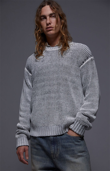 FIELD OF STUDY Men's by Pacsun Sprayed Crew Neck Sweater - 0128522600003