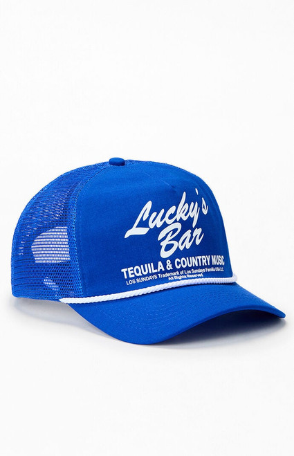 Los Sundays Men's Lucky's Bar Trucker Hat - 0641522800023