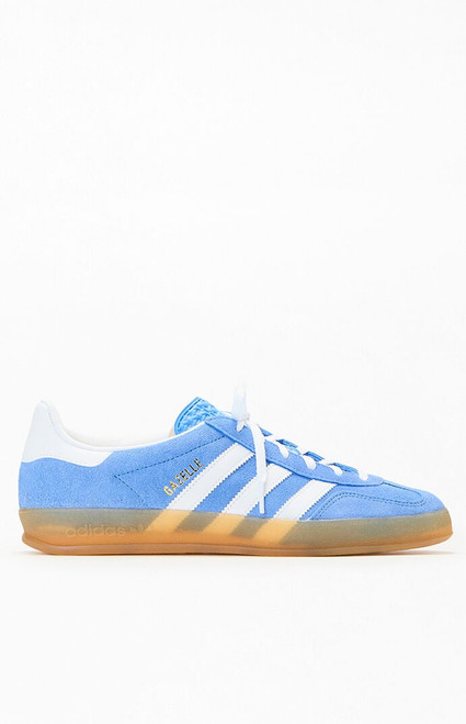 adidas Women's Womenâs Blue Gazelle Indoor Sneakers - 0542000250167