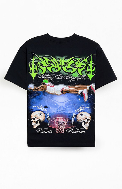 RODMAN BRAND Men's Nothing Is Impossible T-Shirt - 0097603260833
