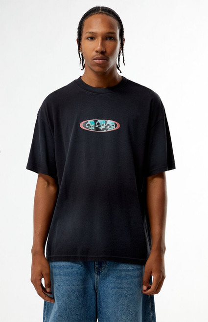 Pacsun Men's Digital Skulls T-Shirt - 0120468680218